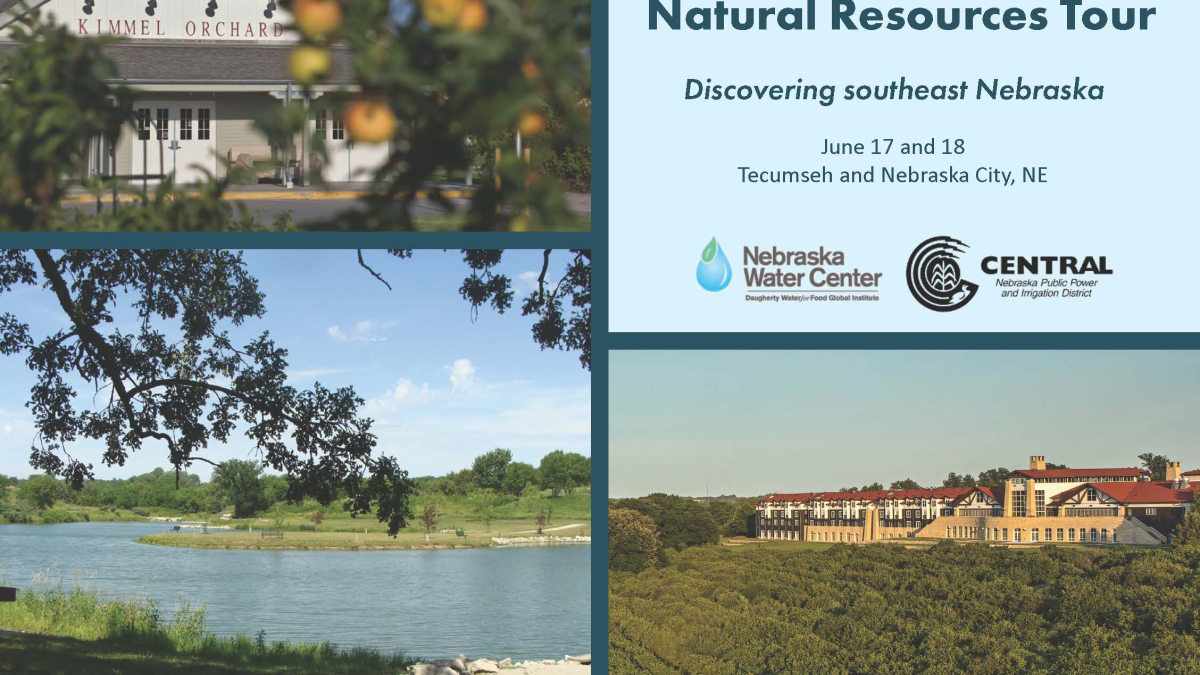 Save the date for the 2024 Water and Natural Resources Tour